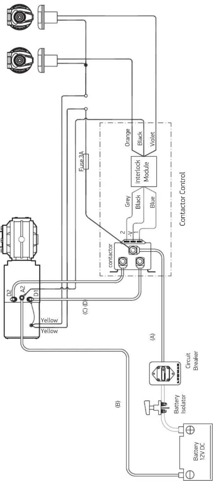 Lewmar Revo - Wiring diagram - 1