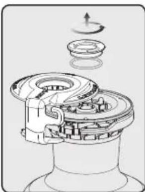 Lewmar Revo - Feeder arm adjustment - 2