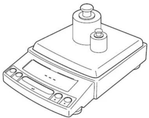 Shimadzu UW8200SV - UX series [Span Calibration Using External Weights] - 2