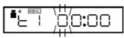 Shimadzu UW8200SV - Example: Setting "tCAL t1" to twelve noon. - 1