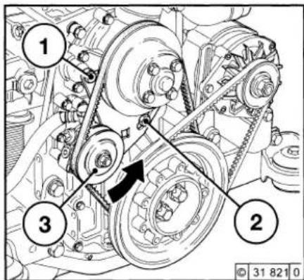 Deutz 2012 - Replace V-belts - 2