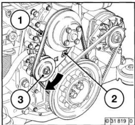 Deutz 2012 - Replace V-belts - 1