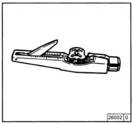Deutz 2012 - V-belt tension gauge - 2