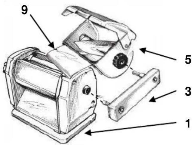 Kronen RMN 220 - Benutzung des Knetzusatzgerätes - 1