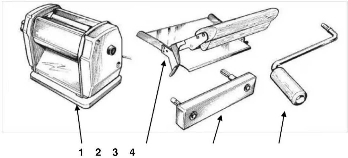 Kronen RMN 220 - Übersicht der Baugruppen - 1