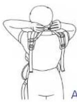 Weego Preemie - Trageposition 2: "Face-out" (ab 5 Monate) - 1