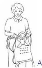 Weego Original - Trageposition 3: "Backpack" (0 - 24 Monate) - 1