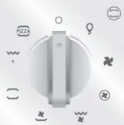 CANDY F 112/3 W UK - STATIC OVEN - MULTI-FUNCTION OVEN - 1