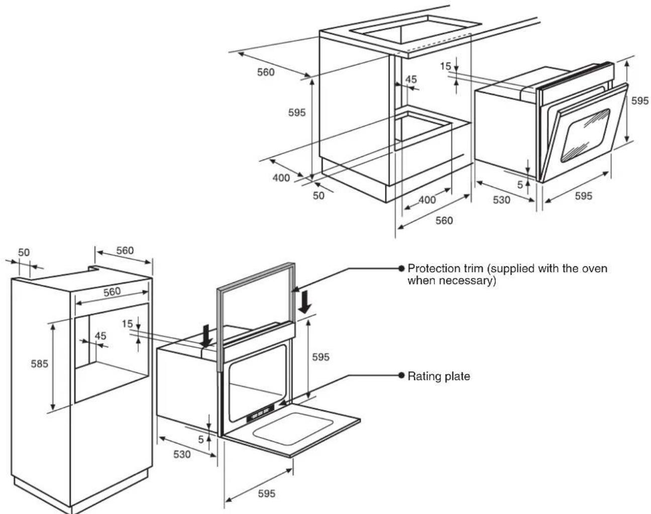 CANDY F 112/3 W UK - TABLES OF COOKING TIMES - 2