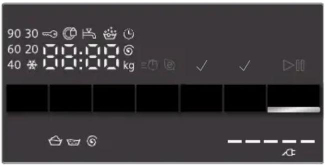 SIEMENS iQ500 WM14T421 - Anzeigefeld - 1