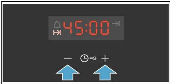 SIEMENS EQ214IA10Z - Dauer einstellen - 2