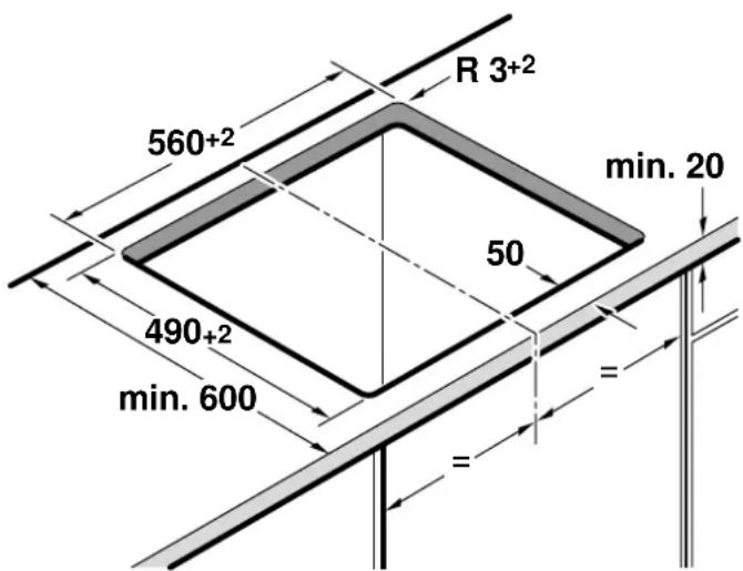SIEMENS iQ500 PQ321KB2MK - Möbel vorbereiten - 1