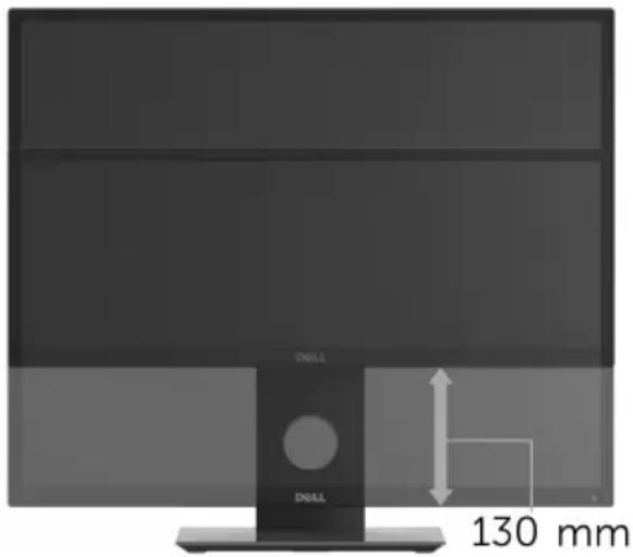 DELL Professional P2717H - Höhenverstellung - 2