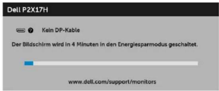 DELL Professional P2717H - OSD-Warnmeldung - 8