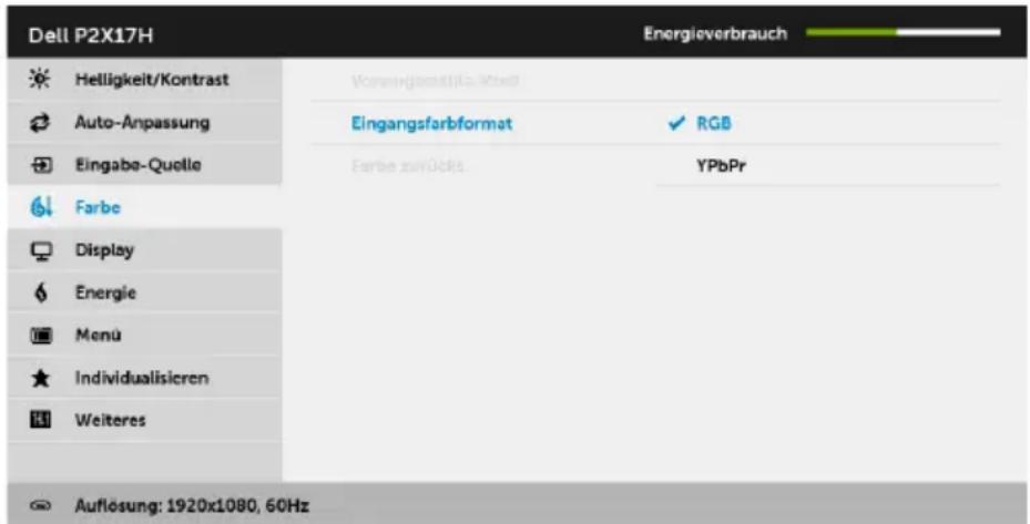 DELL Professional P2717H - Eingangsfarb- format - 1
