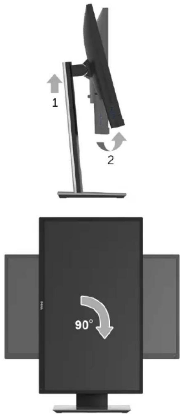 DELL Professional P2717H - Höhenverstellung - 3