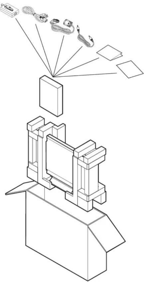 AG Neovo RX-24E - Transporting the LCD Display - 1
