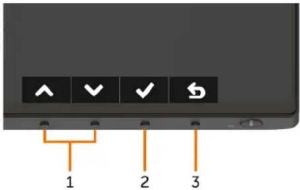DELL UltraSharp U2417HWh - Front-Panel Button - 1