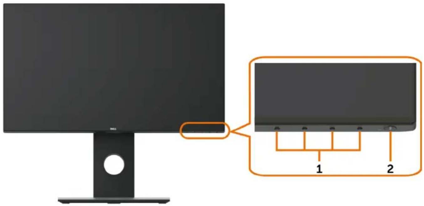 DELL UltraSharp U2417HWh - Front view - 1