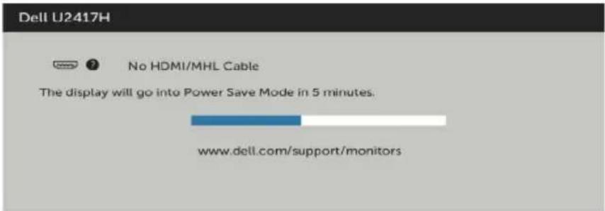 DELL UltraSharp U2417HWh - OSD Warning Messages - 8