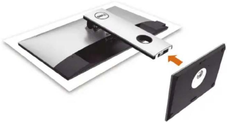 DELL UltraSharp U2417HWh - Attaching the Stand - 5