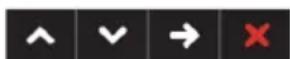 DELL UltraSharp U2417HWh - Accessing the Menu System - 3