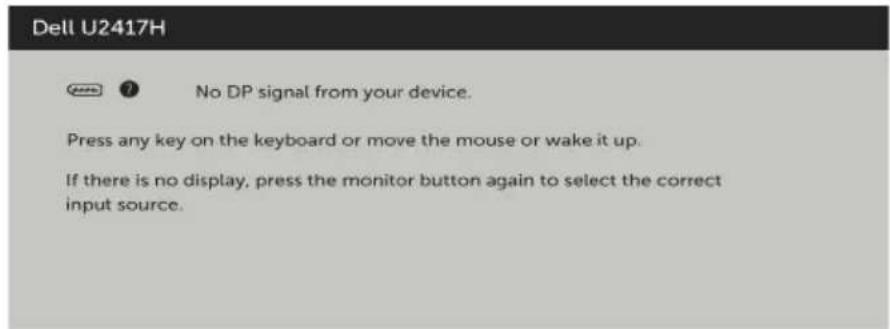 DELL UltraSharp U2417HWh - OSD Warning Messages - 5