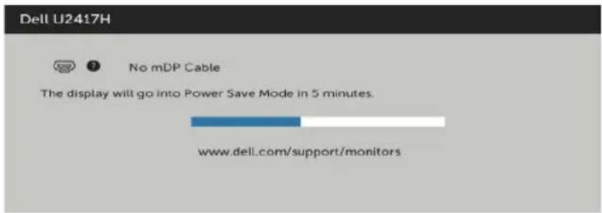 DELL UltraSharp U2417HWh - OSD Warning Messages - 7