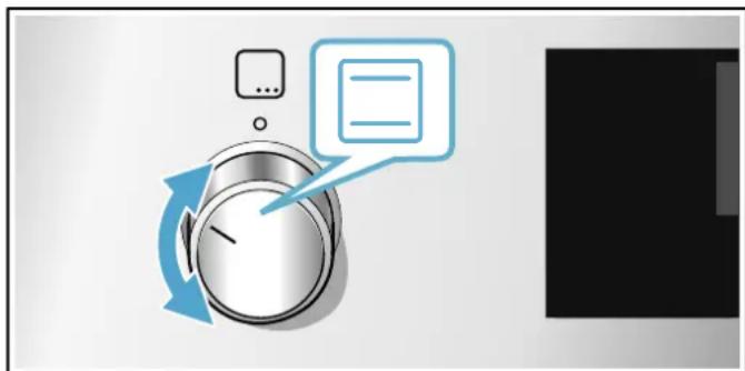 BOSCH HND271RS60 - Heizart und Temperatur einstellen - 1