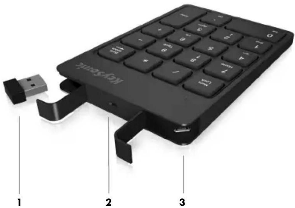 KeySonic KSK-N100RF - Hauptmerkmale - 1