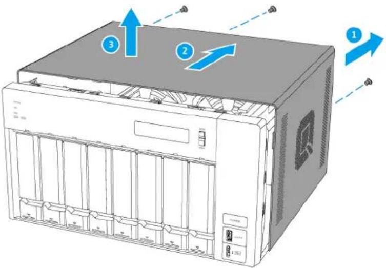 QNAP TVS-673E - Anmerkung - 1