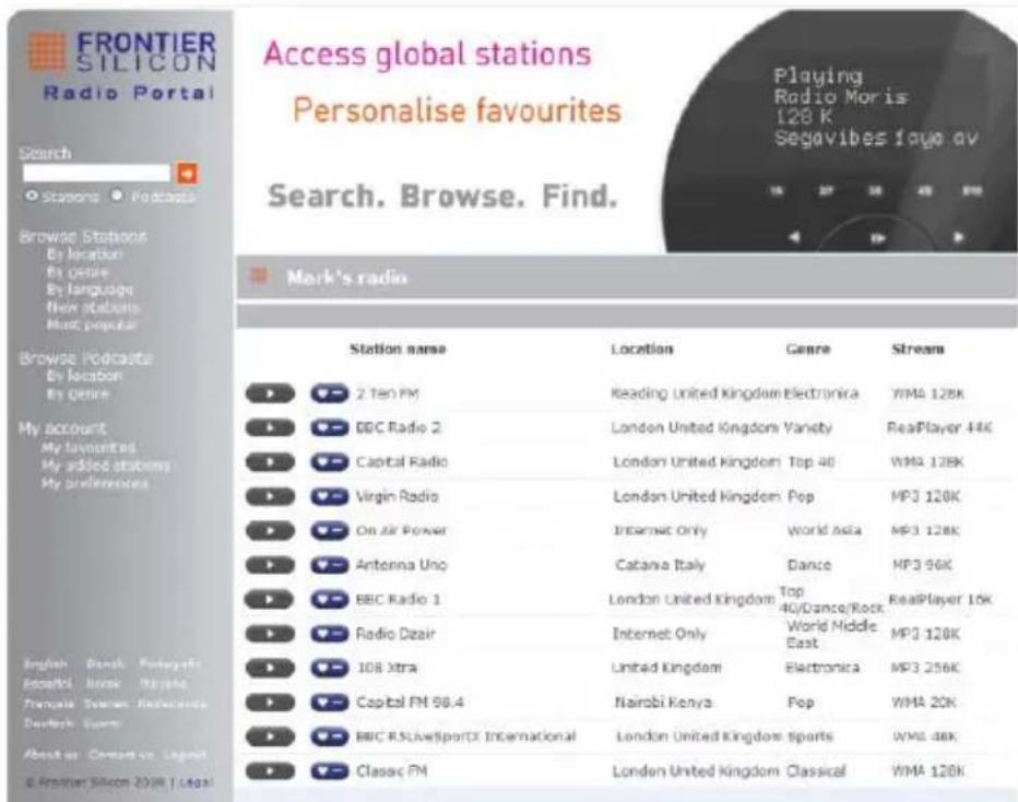 Schnepel Palona QUUBI - Am Internet-Radiportal registrieren - 1