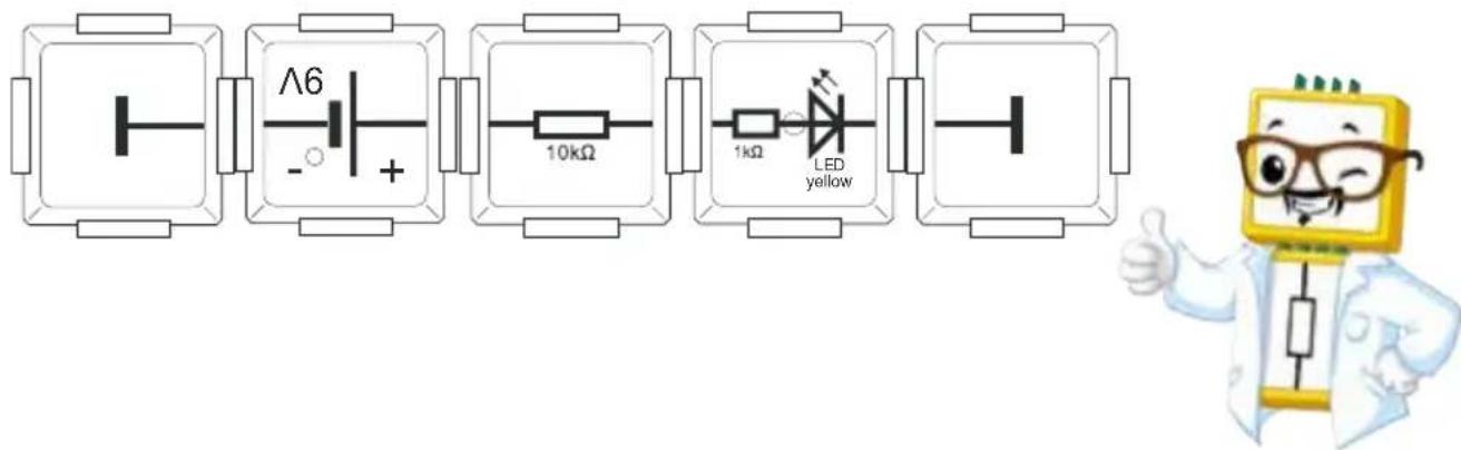 Allnet 115589 - Zwei LEDs - Serienschaltung - 4