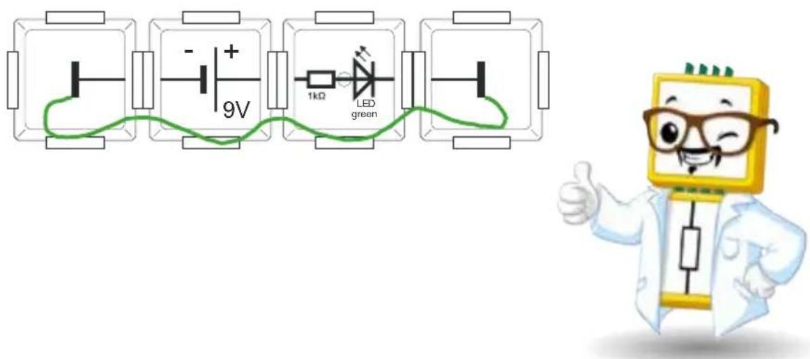 Allnet 115589 - Vereinfachte Schaltung mit Massebausteinen - 2