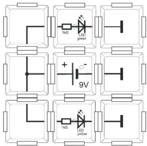 Allnet 115589 - Zwei LEDs - Parallelschaltung - 1