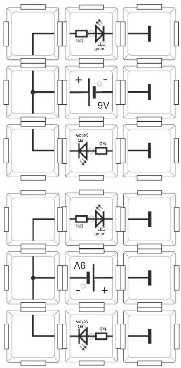 Allnet 115589 - Zwei LEDs - Parallelschaltung - 3