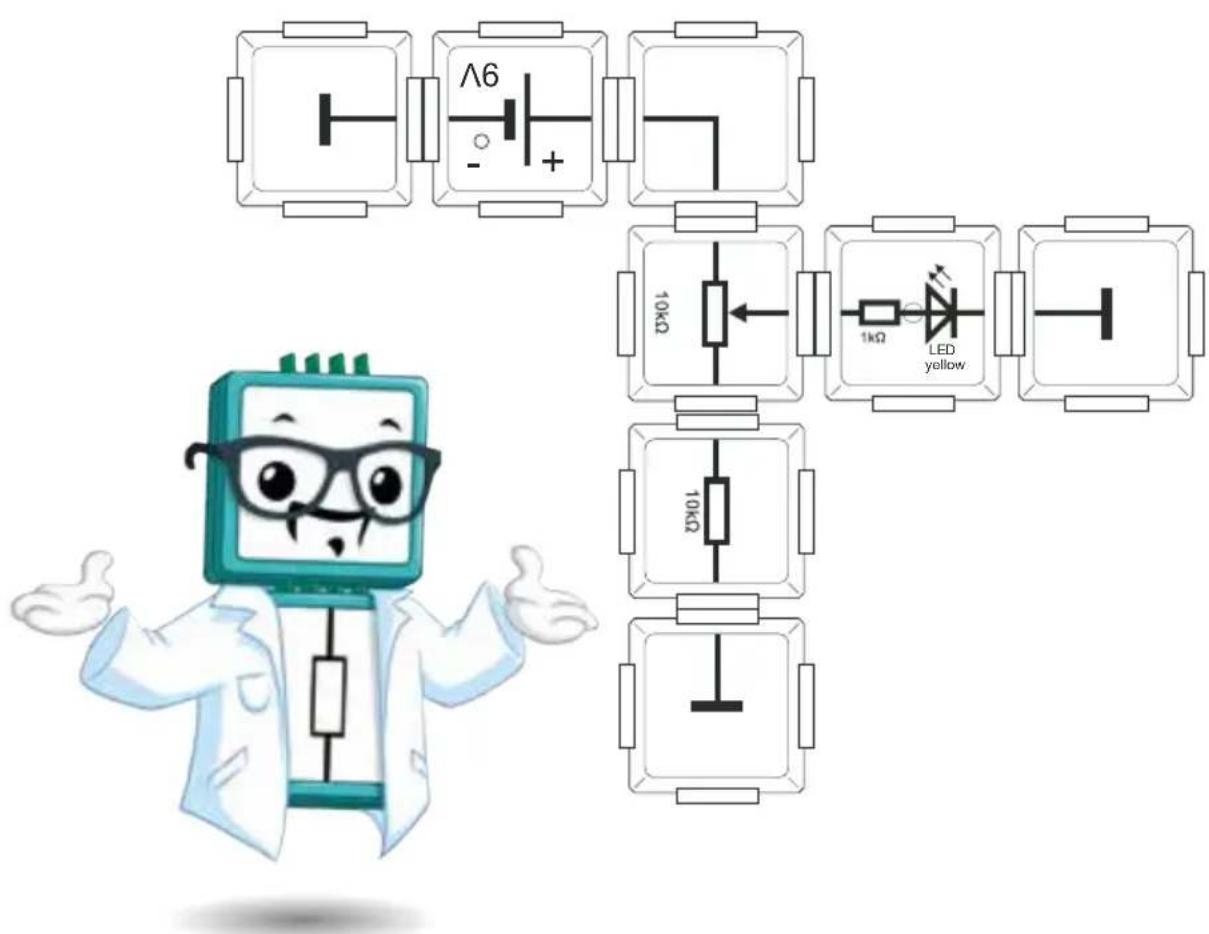 Allnet 115589 - Erweiteter Bereich des Potentiometers (oben) - 1