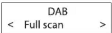 DAB < Full scan >