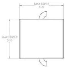 Black Box LIC30H-A - APPENDIX B: ADDITIONAL DIMENSIONS - 3