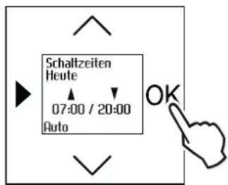 Busch-Jaeger 6455-101 - Schaltzeiten heute anzeigen - 1