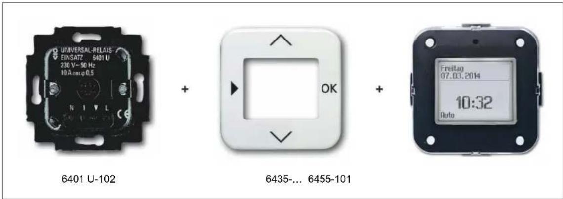 Busch-Jaeger 6455-101 - Funktion als Relais-Bedienelement - 1