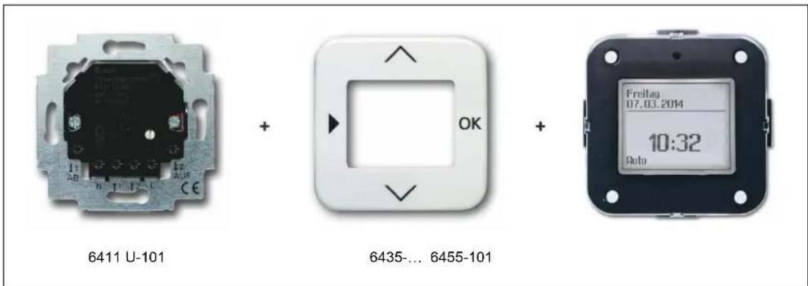 Busch-Jaeger 6455-101 - Funktion als Jalousie-Bedienelement - 1