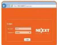 Nexxt ARNPR3G5U1 - Web browser configuration - 1