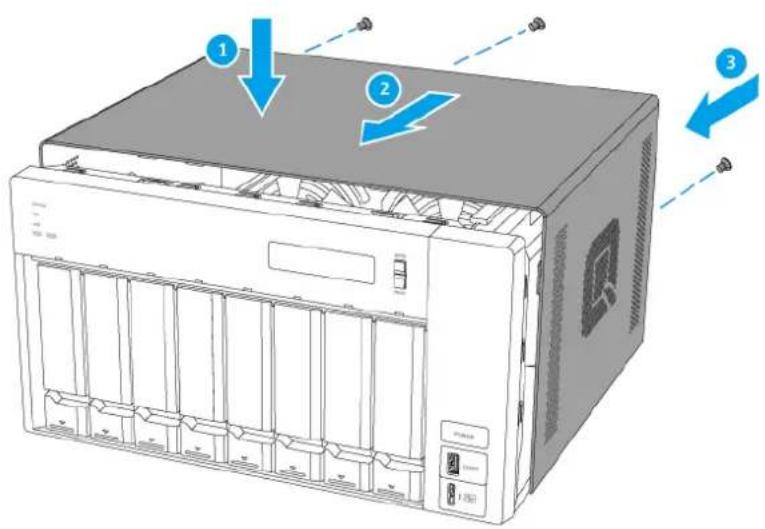 QNAP TVS-873E - Warnung - 3