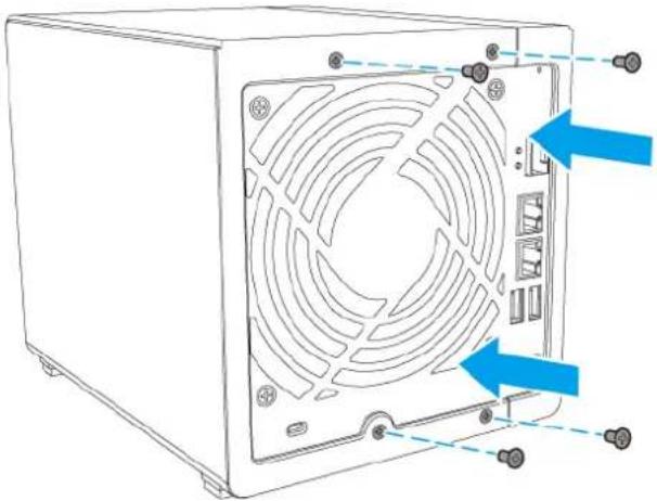 QNAP TS-431X-2G - Warning - 7