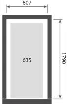 Fisher & Paykel 23990 - KIT PART NUMBERS AND CUT OUT DIMENSIONS TABLE - 2
