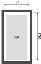 Fisher & Paykel 23990 - KIT PART NUMBERS AND CUT OUT DIMENSIONS TABLE - 4