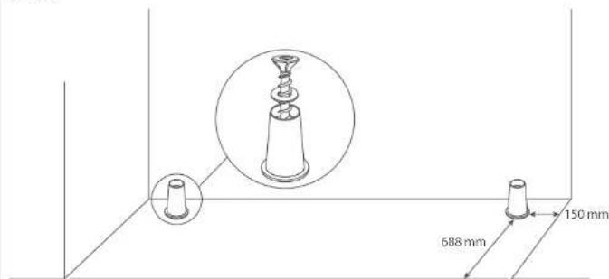 Fisher & Paykel 23990 - ⑦ SECURE FLOOR STOPS - 1