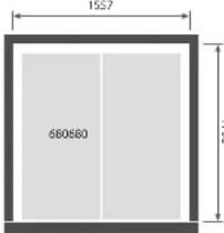 Fisher & Paykel 23990 - KIT PART NUMBERS AND CUT OUT DIMENSIONS TABLE - 6