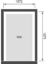 Fisher & Paykel 23990 - KIT PART NUMBERS AND CUT OUT DIMENSIONS TABLE - 10